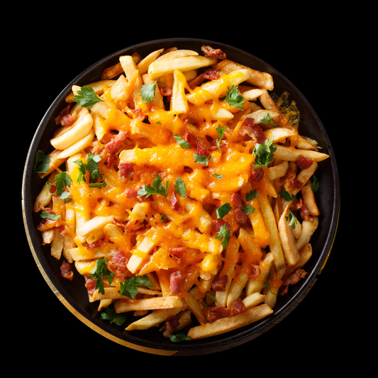 Cheesy Nuff Fries- Chicken & Bacon